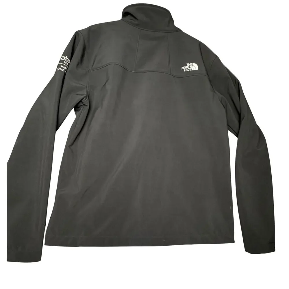 THE NORTH FACE Apex Jacket Outdoor Hiking Work Mens Size Medium Zip Pockets Logo